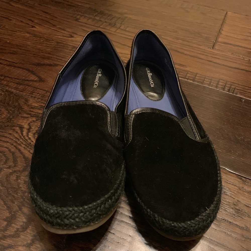 Slip-ons suede black